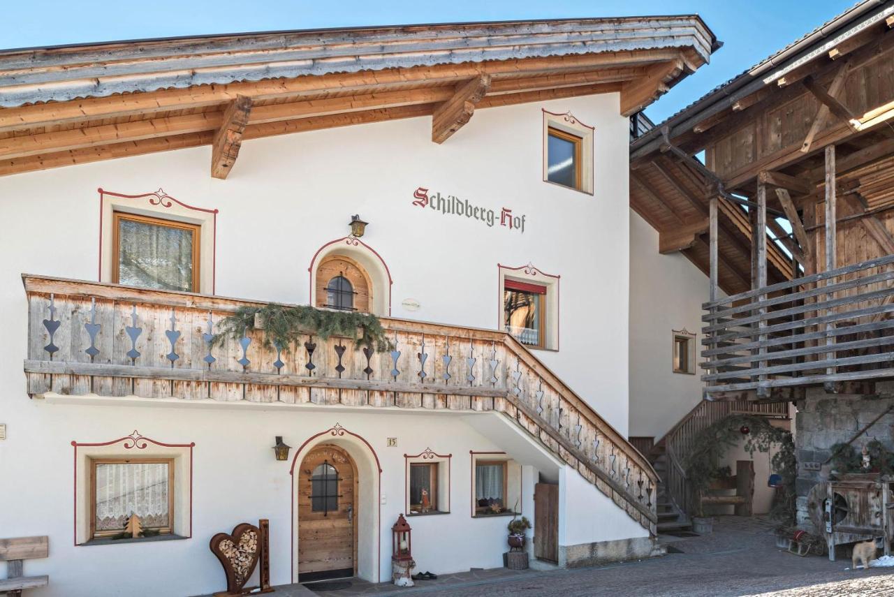 Schildberghof Santner Apartment Siusi Exterior foto
