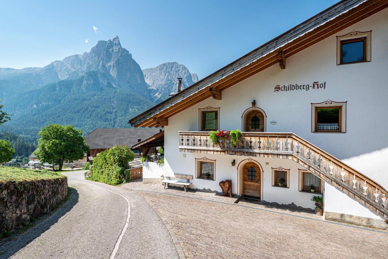 Schildberghof Santner Apartment Siusi Exterior foto