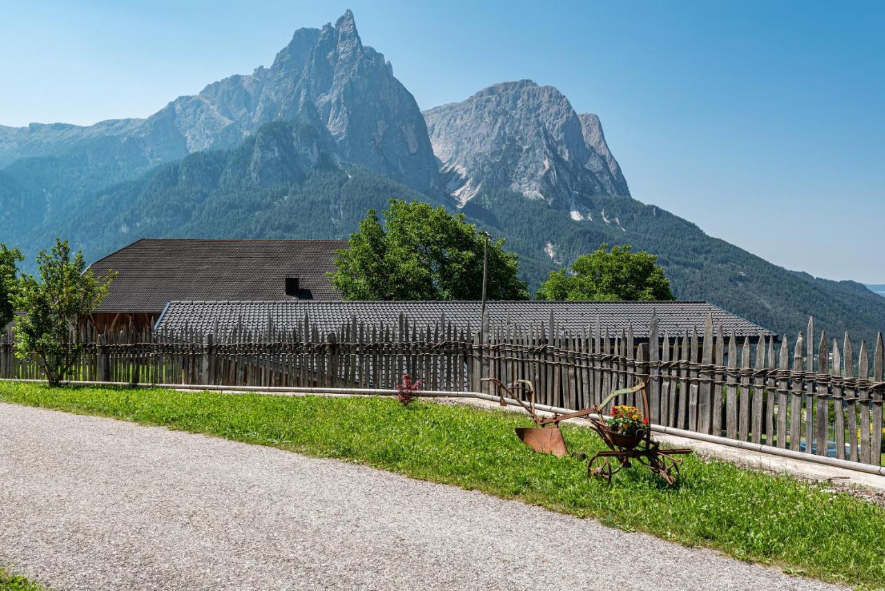 Schildberghof Santner Apartment Siusi Exterior foto