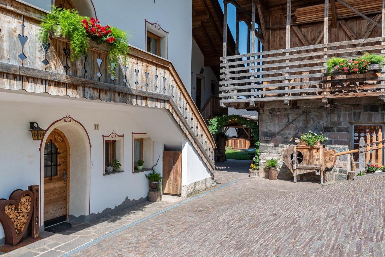Schildberghof Santner Apartment Siusi Exterior foto
